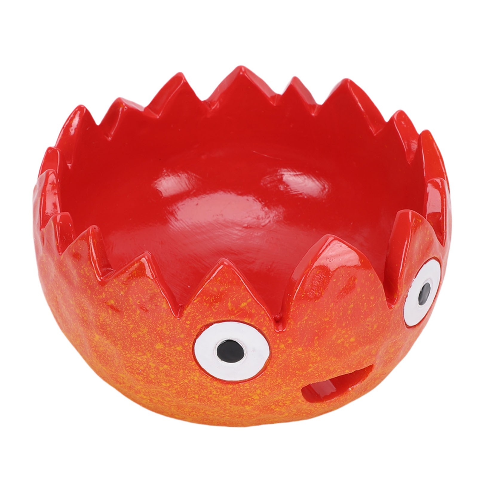 Fire Yarn Bowl For Crocheting Cute Handmade Resin Crochet Knitting Bowl For