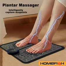 Electric EMS Foot Massager Pad Muscle Pain Relief Relax Therapy USB