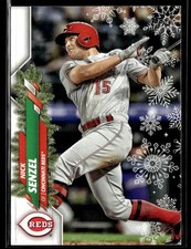 2020 Topps Holiday #HW70 Nick Senzel Baseball Card 2002A
