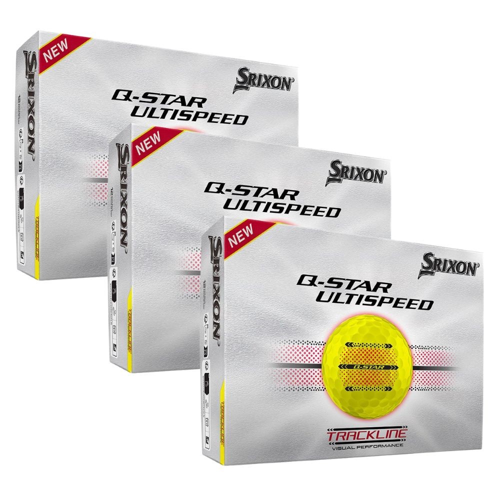 Balls (3 Dozen) - Tour Yellow