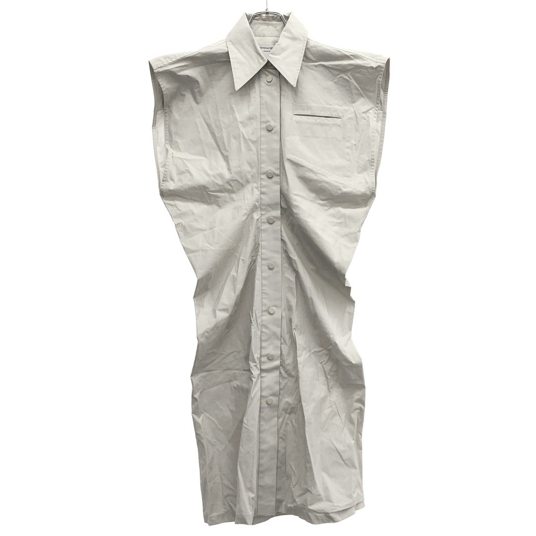 BOTTEGA VENETA 20SS Sleeveless Shirt Dress 618494 cream-colored 40 Used MESC-0