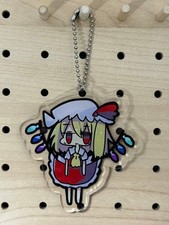 Flandre Scarlet Acrylic Keyholder - Touhou Project Collectible, Mint Condition