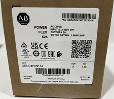 Fast Shipping 1PCS Allen-Bradley PowerFlex 525 AC Drive 25B-D4P0N114 SER/A