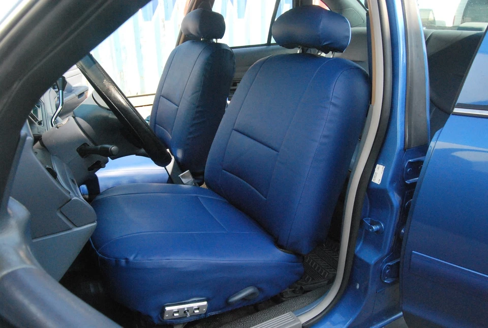FUNDAS DE ASIENTO PARA FORD CROWN VICTORIA - CUERO S, AJUSTE PERSONALIZADO, 2 DELANTERAS, 1992-1997 Foto 2 de 4