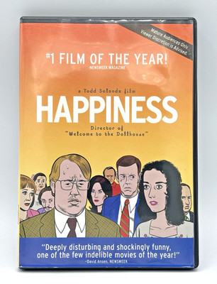 Happiness (1998) DVD Region 1 Todd Solondz Philip Seymour Hoffman