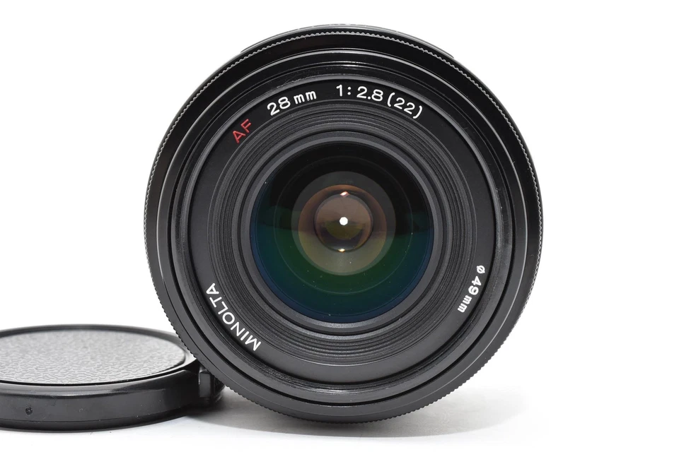 [Almost MINT] Minolta AF 28mm f/2.8 Wide Angle Lens For Sony Minolta from JAPAN - Image 4 of 4