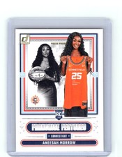 2025 Panini Donruss WNBA Aneesah Morrow #7 Gold Press Franchise Features (RC)