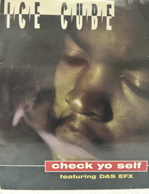 Ice Cube Check Yo Self 12'' Maxi Single UK 1993 It Was A Good Day 12BRW283 VG+