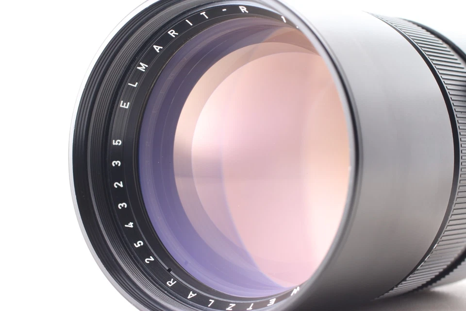 Teleobjetivo "casi como nuevo" Leica Elmarit R 180 mm f2,8 MF 3 cámaras para montaje R JAPÓN Foto 4 de 4
