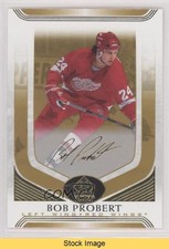 2020-21 Upper Deck SP Signature Edition Legends Gold Bob Probert #33 READ b8c