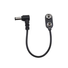 9V Battery Connector Converter Cable Negative Center for Guitar Effects Pedals