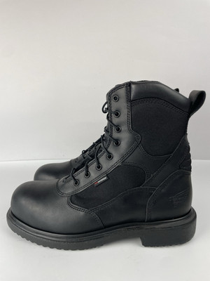 Red Wing 4273 Firefighter Black Steel Toe Boots Men's Size 11.5 D