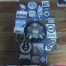 20 verschiedene HSV Aufkleber / Sticker Fußb...