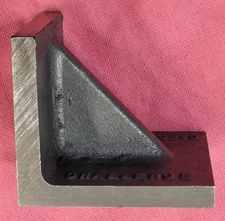 Challenge  RIGHT ANGLE Plate 3.5" X 4" X 4" Machine Shop Milling Grinding