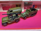Hot Wheels Redlines Gun Slinger, Gun Bucket, And Redline Van. Department Of War