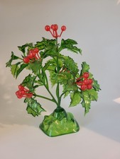 Vintage Lucite Holly Berry Tree 1968 CK IND C...