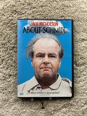 About Schmidt DVD 2002 Jack Nicholson Widescreen Special Features