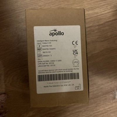 Apollo SA4700-103APO Netzschalter Ein-/Ausgabeeinheit Brandmelder adressierbar