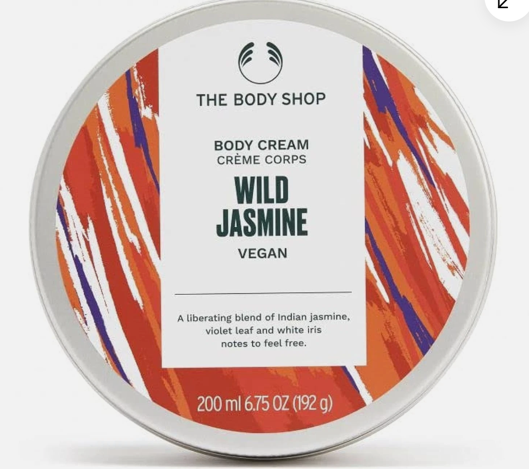 The Body Shop WILD JASMINE Body Cream new 200ml