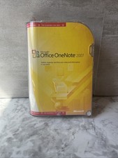 Microsoft Office OneNote 2007 Academic CD w/ Key Untested Clean Disc Windows