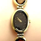 Seiko Lassale Women's Qz 1550-5159 Brown * Gold Bracelet Vintage Japan#503B