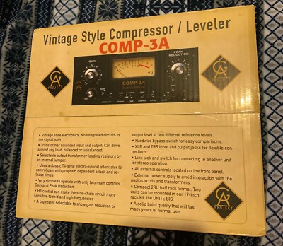 Golden Age Project COMP-3A Single Channel Compressor for sale