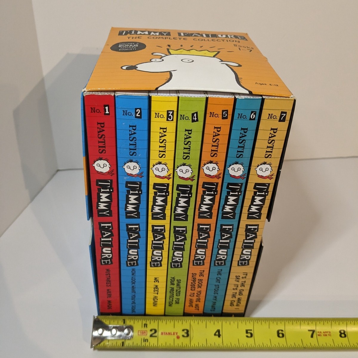 Timmy Failure's 7 Books Collection Boxed Set by Stephan Pastis