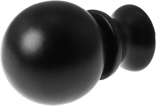 2pcs 1-1/2 Inch Lamp Finial Oil Rubbed Black Steel Ball Knob Lamp Shade Finial - Picture 4 of 5
