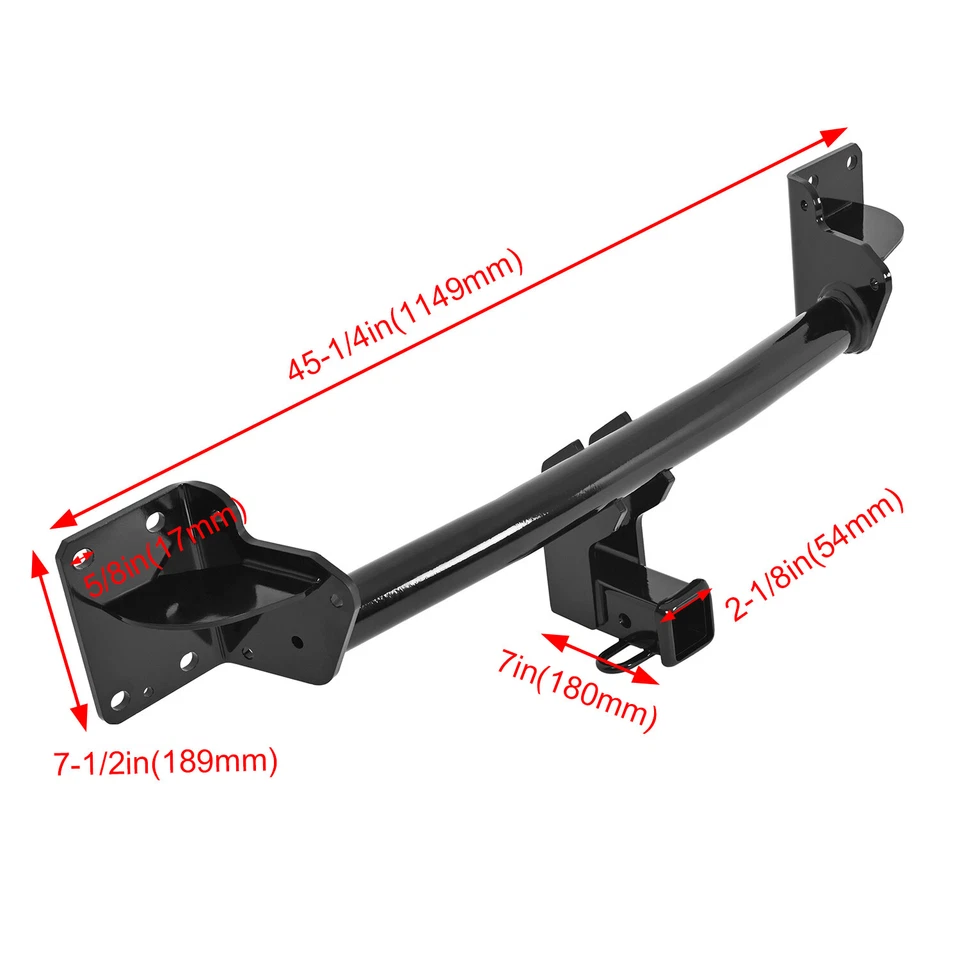 KUAFU Class3 Trailer Hitch Receiver 2" For BMW X5 E70/F15 07-18 BMW X6 F86 14-19 Foto 3 de 4