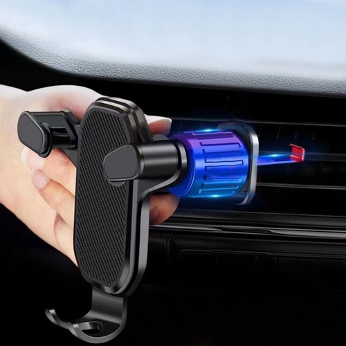 Car Phone Holder Gravity Mobile Stand GPS Support Car Air-Vent Mount Accessories - Bild 8 von 12