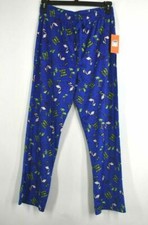 Hawke  Co Mens Holiday Print Micro Fleece Pajama Bottoms Flamingo Jingle Bell
