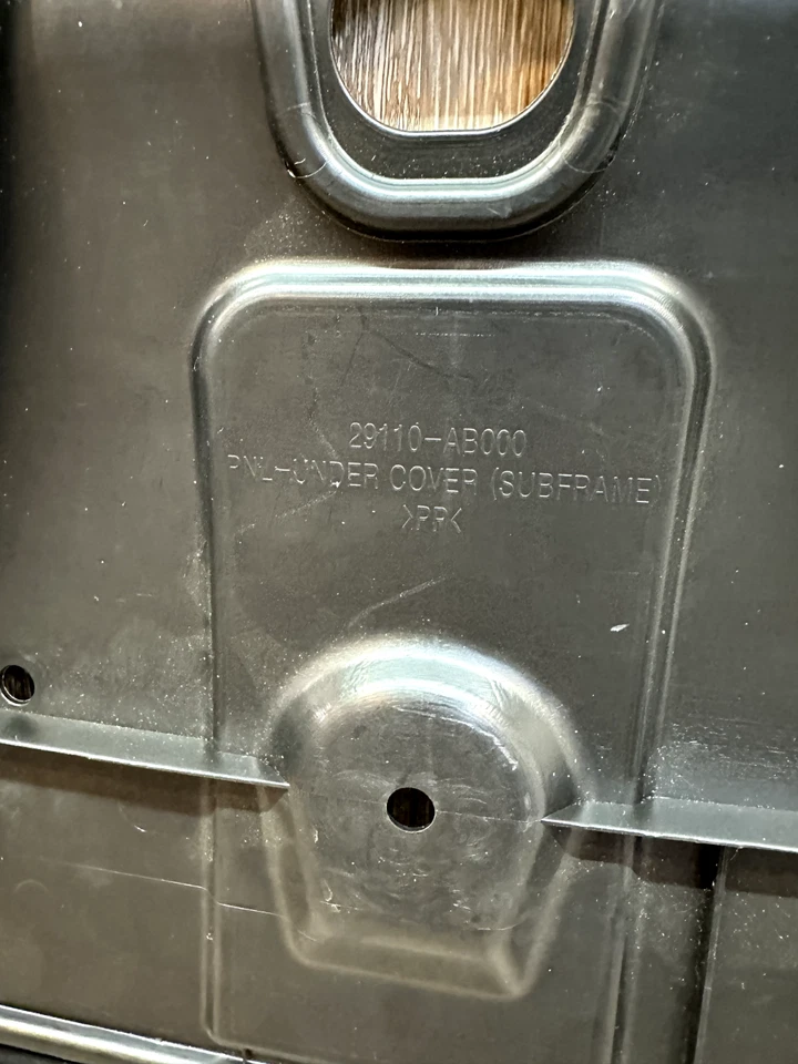 2021-2023 HYUNDAI ELANTRA FRONT UNDER BUMPER SPLASH SHIELD COVER OEM 29110-AB000 - Image 2 of 4