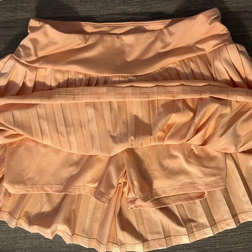 Art Class Girl’s Peach Stretchy All Occasions Pleated Skort Size L 10/12 - Picture 3 of 6