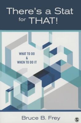 There's a Stat for That!: What to Do & When to Do it, Frey 9781483318752 New-,