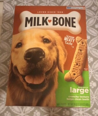 Milk-Bone Original Biscuits, Large Dog Treats, 1Lb. Box