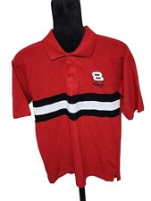 Vintage Dale Earnhardt Junior JR. 8 Winner's Circle Budwesier Medium Polo Shirt