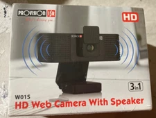 SALE!!! Provision ISR W10S HD Webcam with Speaker NEW! 2 with 40% off!