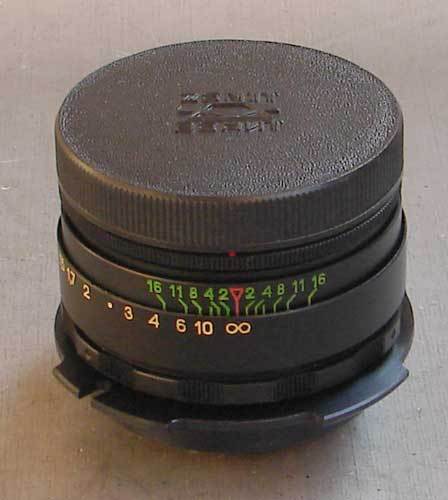 Helios-44-2 2/58mm Valdai lens for ARRI Red One Arriflex PL movie