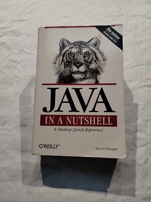 Java In A Nutshell 5th Edition by David Flanigan 2005 Java Program Language VTG