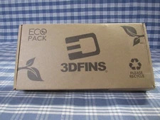 3DFins Go Sup Hard Series (New Open Box) Set of 3 Fins. FAST FREE SHIPPING.
