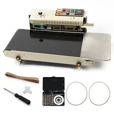 U.S. Solid Horizontal Auto Continuous Sealing Machine for 0.02-0.08mm PVC Bag