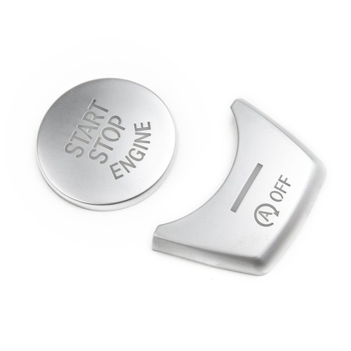 2pcs Chrome Engine Start Stop Push Switch Button Cover for BMW 5 Series F10 F07 - Picture 14 of 24