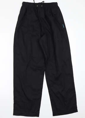 Imagework Damen Hose schwarz Baumwollmischung Größe L L30 in