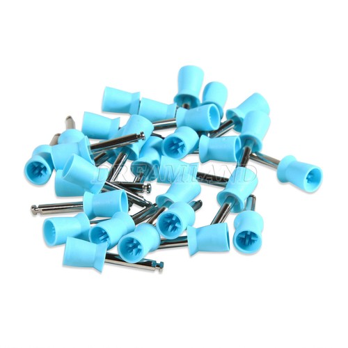 100/200pcs Dental Latch type Rubber Polishing Cups Brushes Tooth Prophy Polisher - Picture 34 of 50