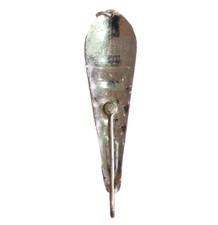Vintage Luhr Jensen Goon Spoon #5 One Hook 4.5" x 1 1/8" Silver Fishing Lure