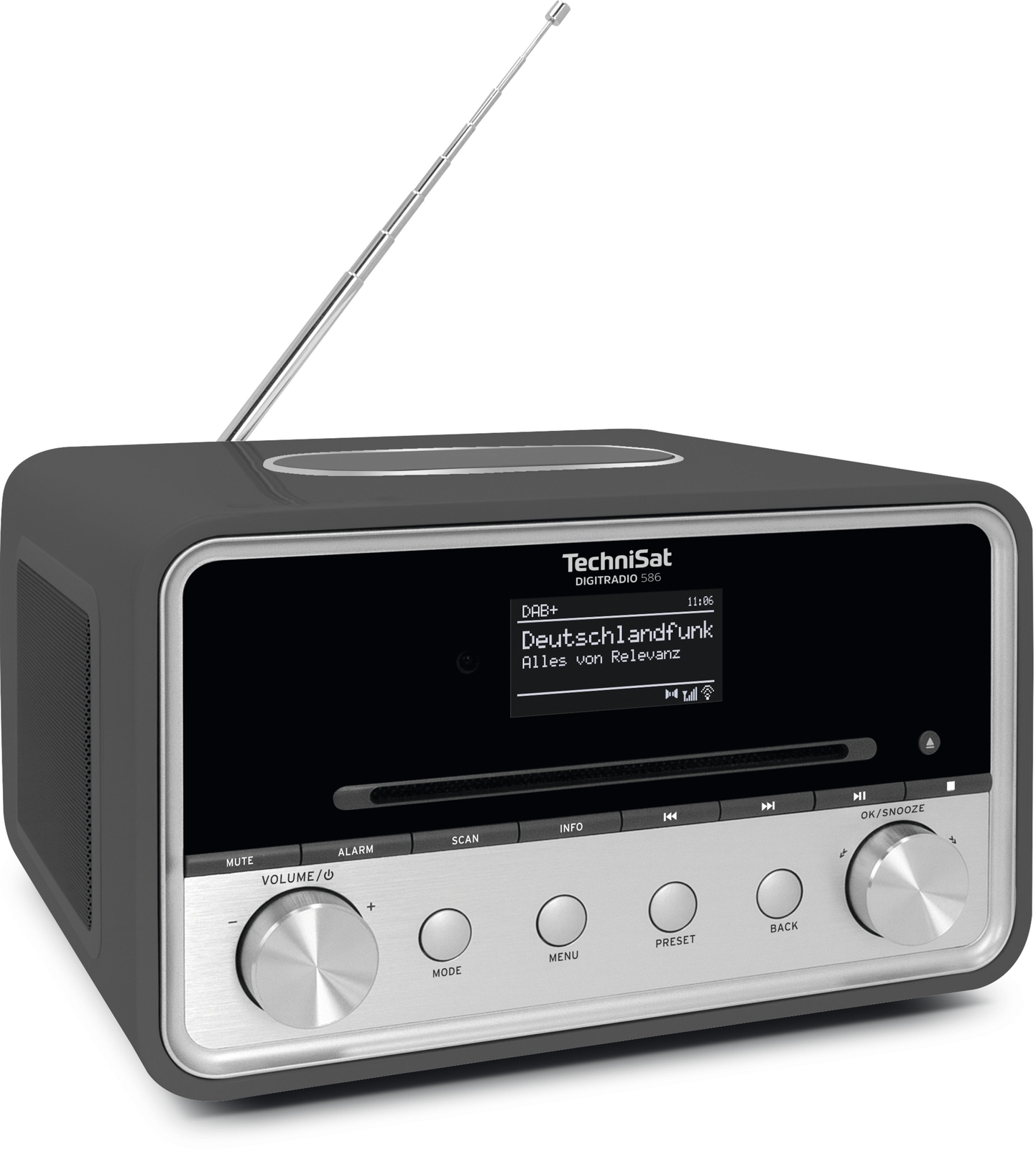Thumbnail - Technisat Digitradio 586 Bluetooth Dab+, Fm Radio (anthrazit, Silber)