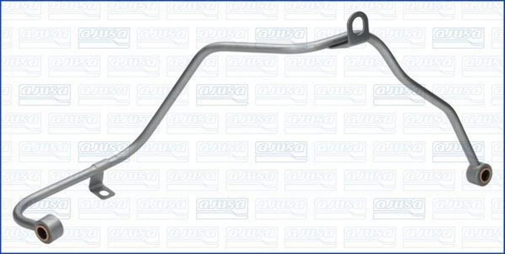 Durite de lubrification turbo pour Renault Trafic II 2.0 dCi 16V de 2006 à 2014 en acier flexible