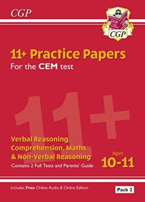 New 11+ CEM Practice Papers: Ages 10-11 - Pack 2 (with Parents' 
