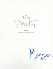 Grant Gelt/Shane Obedzinski * The Sandlot * Signed Script Cover LOM COA (PH4724)