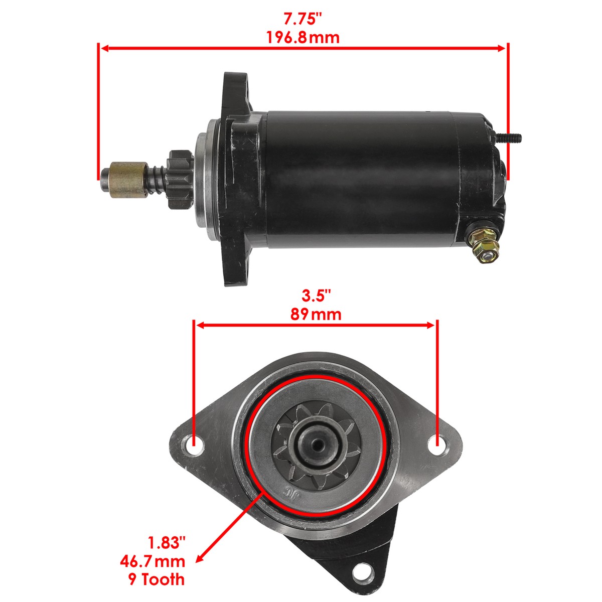 Starter for Sea-Doo GSX / GTX / SPX / XP 782 CC 1995 1996 1997